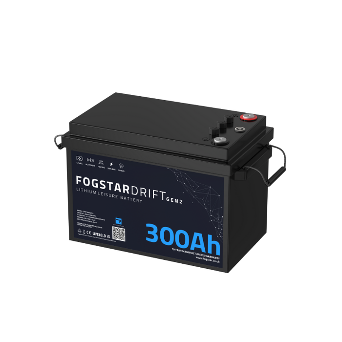 Fogstar Drift Gen2 12V 300Ah Lithium Leisure Battery