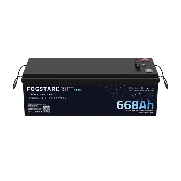 ⁠Fogstar Drift 12V 668Ah Lithium Leisure Battery (Gen2)