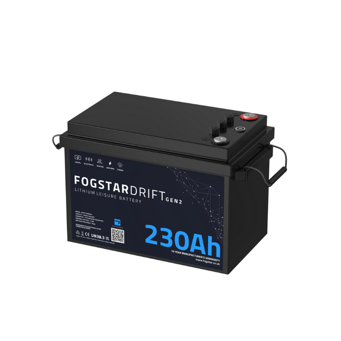 Fogstar Drift Gen2 12V 230Ah Lithium Leisure Battery