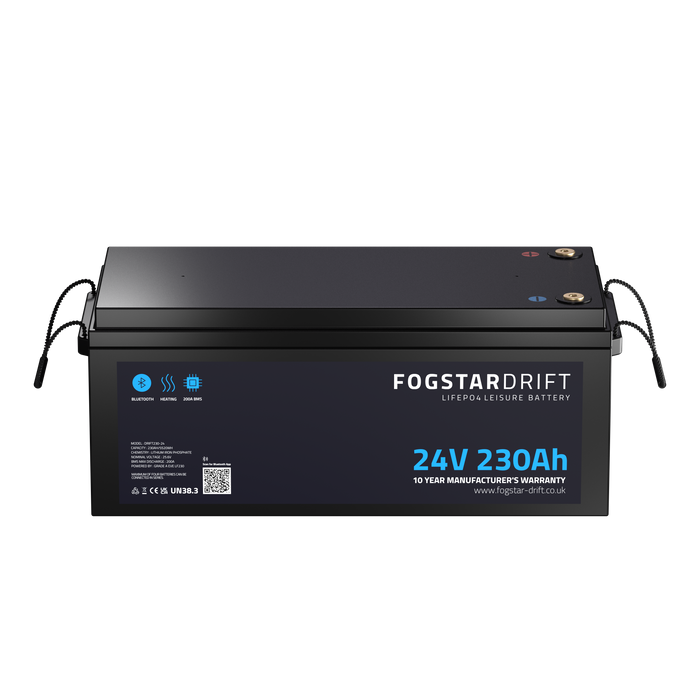 24v 230Ah Lithium Leisure Battery Fogstar Drift