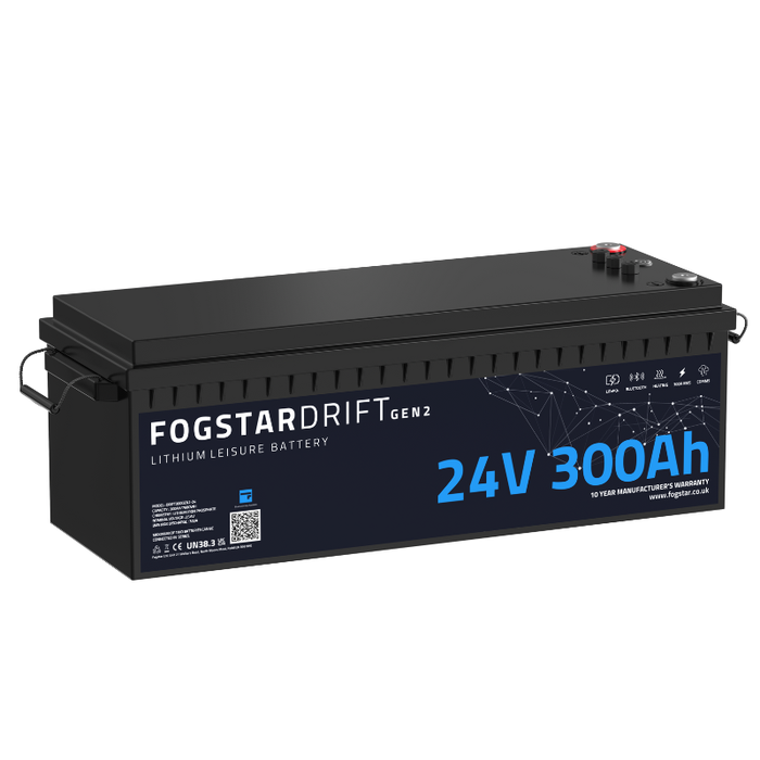 Fogstar Drift Gen2 24V 300Ah Lithium Leisure Battery