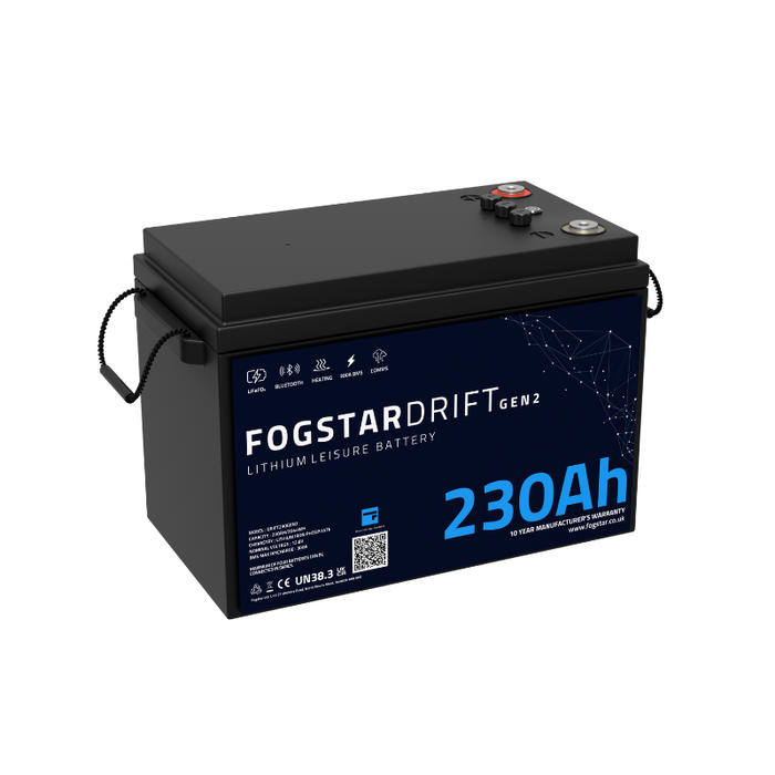 Fogstar Drift 12V 230Ah Lithium Leisure Battery (Gen2)