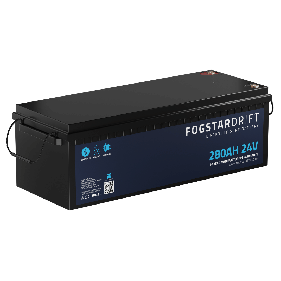 24v 280ah Lithium Leisure Battery Fogstar Drift
