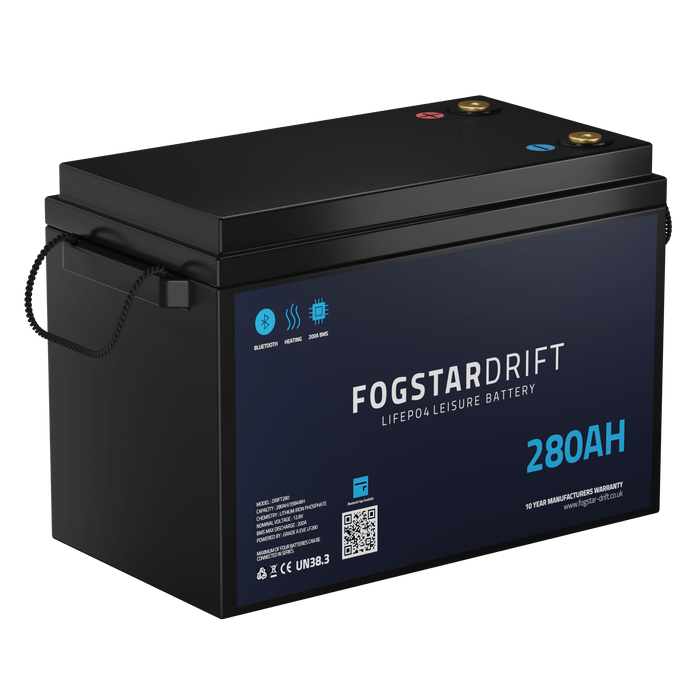 Fogstar Drift 12v 280Ah Lithium Leisure Battery