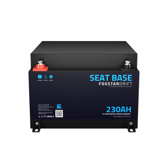 SEAT BASE 12v 230Ah Lithium Leisure Battery